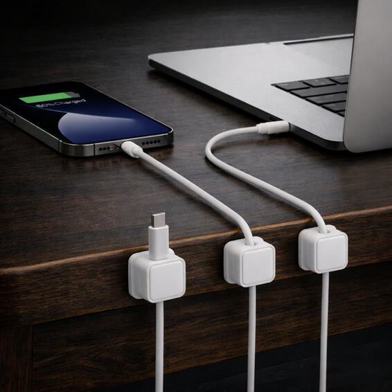 Cable Stopper - Simple and practical cable stoppers that keep your charging cords neatly in place.