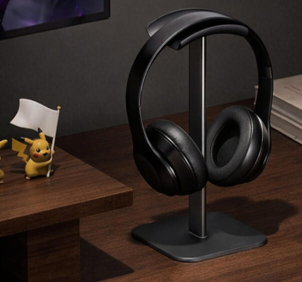 Minimalist Headset Stand - A simple, clean, and ultra‑minimal headset stand designed to keep your headphones organized without taking up space.